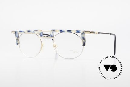 Cazal 745 Markante 90er Designerbrille, markante Cazal vintage Brillenfassung von 1990/91, Passend für Herren und Damen