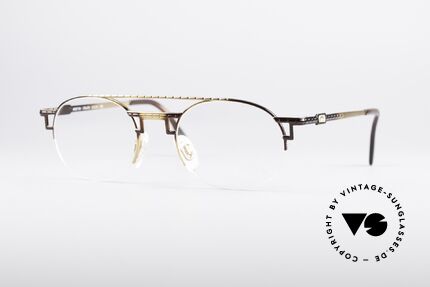 Cazal 764 Echte 90er Vintage Brille, sehr stilvolle Cazal Brillenfassung von 1997, Passend für Herren