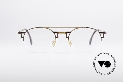 Cazal 764 Echte 90er Vintage Brille, äußerst elegante Lackierung in honig-braun, Passend für Herren