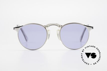 Jean Paul Gaultier 57-0174 Rare 90er Panto Sonnenbrille, klassische Pantoform veredelt als Designerstück, Passend für Herren