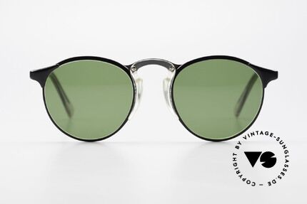 Jean Paul Gaultier 57-0174 90er JPG Panto Sonnenbrille, klassische Pantoform veredelt als Designerstück, Passend für Herren und Damen