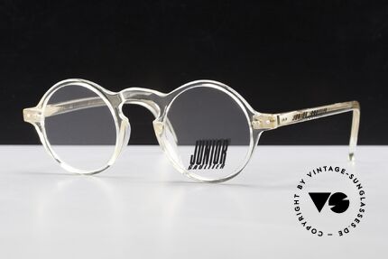 Jean Paul Gaultier 57-0072 90er Vintage Designer Brille, zeitlose, runde Jean P. Gaultier Designer-Fassung, Passend für Herren und Damen
