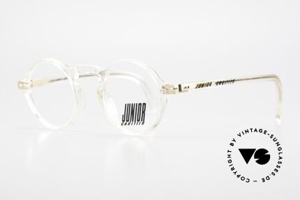 Jean Paul Gaultier 57-0072 90er Vintage Designer Brille, eine klassische Form exzentrisch in Szene gesetzt, Passend für Herren und Damen