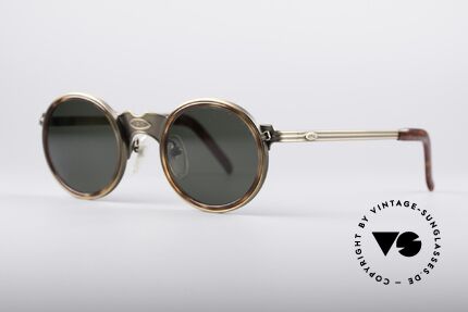 Jean Paul Gaultier 56-3272 Runde 90er Brille, unbeschreibliche Spitzen-Qualität, made in Japan, Passend für Herren und Damen Jean Paul Gaultier 56-3272 Runde 90er Brille, unbeschreibliche Spitzen-Qualität, made in Japan, Passend für Herren und Damen