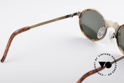 Jean Paul Gaultier 56-3272 Runde 90er Brille, KEINE RETROBRILLE; ein altes Original von 1992/93, Passend für Herren und Damen Jean Paul Gaultier 56-3272 Runde 90er Brille, KEINE RETROBRILLE; ein altes Original von 1992/93, Passend für Herren und Damen