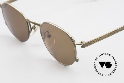 Jean Paul Gaultier 57-1171 90er JPG Designer Sonnenbrille, dezent-braune Sonnengläser für 100% UV PROTECTION, Passend für Herren und Damen Jean Paul Gaultier 57-1171 90er JPG Designer Sonnenbrille, dezent-braune Sonnengläser für 100% UV PROTECTION, Passend für Herren und Damen
