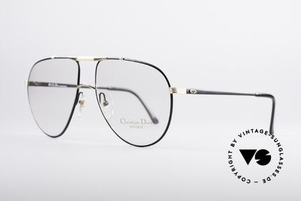 Christian Dior 2248 XXL 80er Brillen-Fassung, klassische Pilotenform in XXL-Gr. 63-17 (150mm breit), Passend für Herren Christian Dior 2248 XXL 80er Brillen-Fassung, klassische Pilotenform in XXL-Gr. 63-17 (150mm breit), Passend für Herren