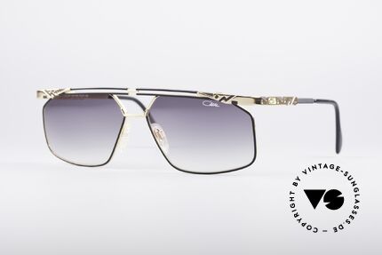 Cazal 966 Markante 90er Designer Brille Details