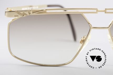Cazal 966 Markante 90er Designer Brille, Gläser mit Mini-Kratzern; daher auf 299€ reduziert, Passend für Herren