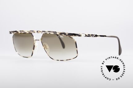 Cazal 966 Markante 90er Designer Brille, enorm hochwertig (muss man fühlen); 100% UV, Passend für Herren