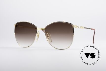 Christian Dior 2472 80er Vintage Design, orig. Christian Dior Designer-Sonnenbrille von 1988, Passend für Damen