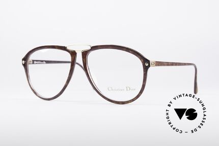 Christian Dior 2523 1980er No Retrobrille, einzigartige vintage Designerbrille von Christian Dior, Passend für Herren