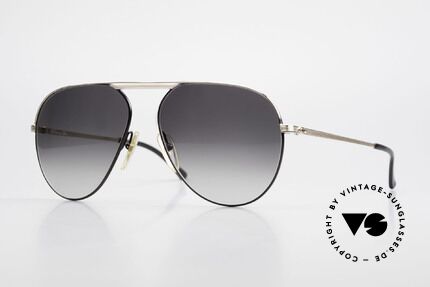 Christian Dior 2536 XXL 80er Vintage Sonnenbrille, markantes Christian Dior Piloten-Brillendesign, Passend für Herren