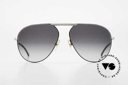 Christian Dior 2536 XXL 80er Vintage Sonnenbrille, Top-Qualität (Mittelteil & Bügel sind vergoldet), Passend für Herren