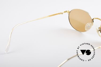 Jean Paul Gaultier 57-2172 Ovale Vintage Brille, KEINE Retro-Sonnenbrille; ein Original von 1995/96, Passend für Herren und Damen