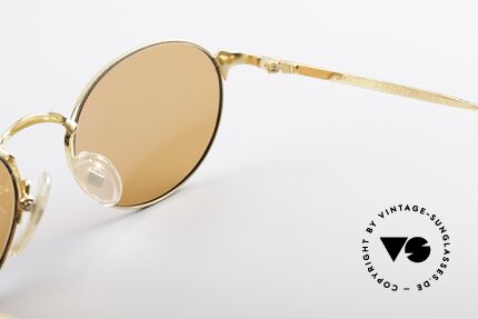Jean Paul Gaultier 57-2172 Ovale Vintage Brille, Fassung natürlich auch für optische Gläser geeignet, Passend für Herren und Damen