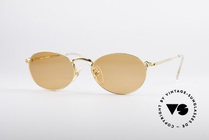 Jean Paul Gaultier 57-2172 Ovale Vintage Brille, ovale vintage Sonnenbrille von Jean Paul Gautier, Passend für Herren und Damen
