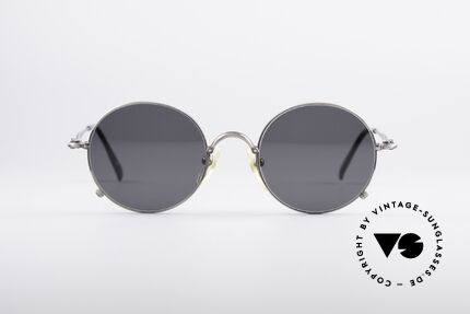 Jean Paul Gaultier 55-1176 Runde JPG Vintage Brille, absolute Top-Qualität aus den 90ern (made in Japan), Passend für Herren und Damen