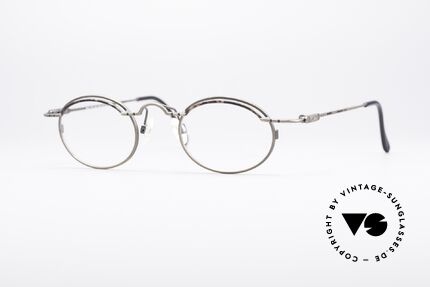 Cazal 775 Ovale 90er Vintage Brille, ovales vintage Brillengestell von Cazal von 1997, Passend für Herren und Damen