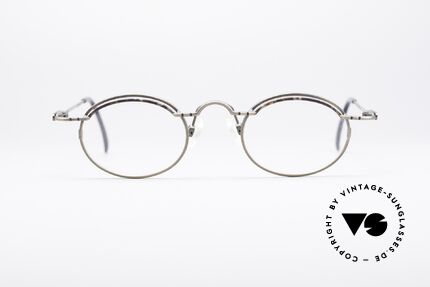 Cazal 775 Ovale 90er Vintage Brille, futuristischer Rahmen; 'made in Germany' Qualität, Passend für Herren und Damen