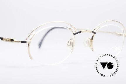Cazal 773 Rund Ovale Vintage Brille, KEINE Retrobrille, sondern ein Original von 1997/98, Passend für Damen