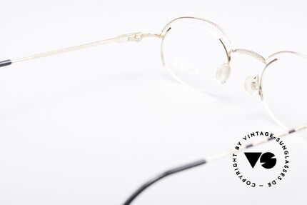 Cazal 773 Rund Ovale Vintage Brille, die Demogläser können beliebig getauscht werden, Passend für Damen