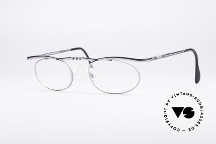 Cazal 771 90er Original KEINE Retrobrille, puristisch ovales vintage Brillengestell von Cazal, Passend für Herren und Damen