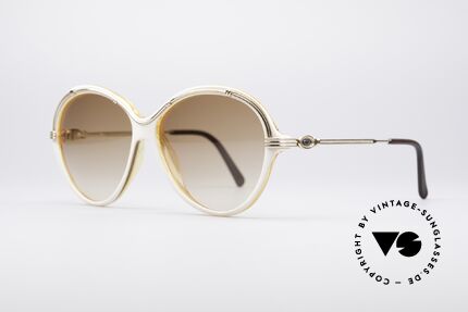 Christian Dior 2251 80er Damen Sonnenbrille, großartig geschwungener Rahmen; ein Hingucker, Passend für Damen