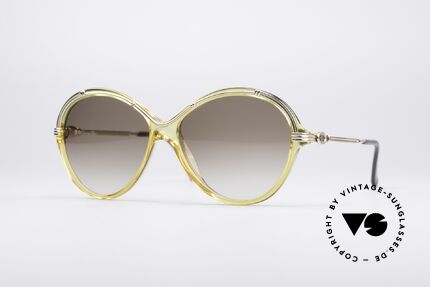 Christian Dior 2251 80er Damen Sonnenbrille, zauberhafte Christian Dior Damenbrille von 1985, Passend für Damen