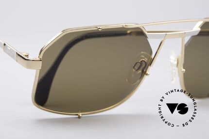 Cazal 959 Designer 90er Herrenbrille, echte 'Gentlemen Sonnenbrille' mit Klasse & Stil, Passend für Herren