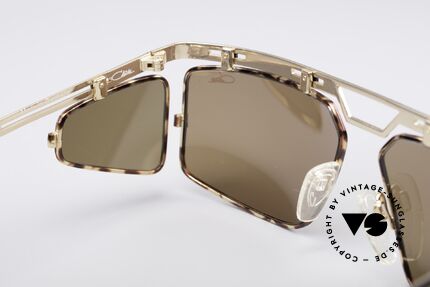 Cazal 969 Einstellbare Vintage Brille, äußerst hochwertig (muss man fühlen); 100% UV, Passend für Herren