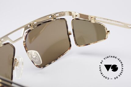 Cazal 969 Einstellbare Vintage Brille, KEINE retro Sonnenbrille, ein 25 Jahre altes Original!, Passend für Herren