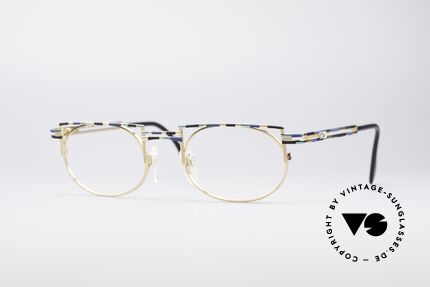 Cazal 759 No Retro 90er Vintage Brille, interessantes Cazal vintage Brillengestell von 1998, Passend für Herren und Damen