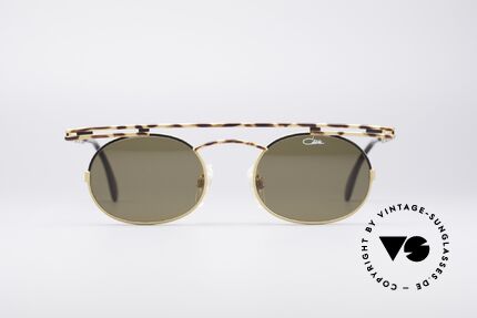 Cazal 761 Vintage 90er Sonnenbrille, rund und kantig zugleich; ein echter Hingucker!, Passend für Herren und Damen