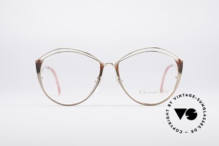 Christian Dior 2535 90er Ladies Brille, wundervolle & schwungvolle Rahmengestaltung, Passend für Damen
