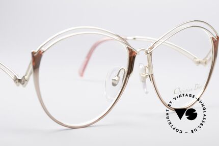 Christian Dior 2535 90er Ladies Brille, KEINE Retrobrille, ein über 25 Jahre altes Unikat!, Passend für Damen