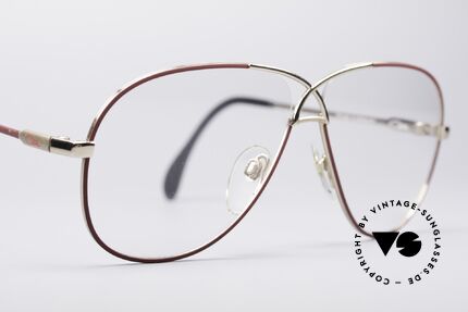 Cazal 728 80er Vintage Pilotenbrille, ungetragener Top-Zustand (eine echte Rarität), Passend für Herren und Damen