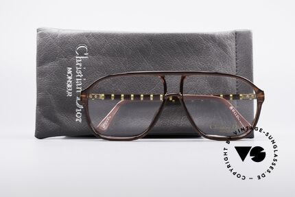 Christian Dior 2417 80er Monsieur Herrenbrille, die Optyl-Fassung kann beliebig verglast werden, Passend für Herren