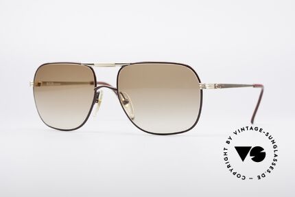 Christian Dior 2443 80er Monsieur Brille, ausgezeichnetes Dior Herrenmodell der Monsieur Serie, Passend für Herren
