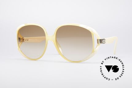 Christian Dior 2320 80er XL Damen Sonnenbrille, übergroße Christian Dior Sonnenbrille von 1987, Passend für Damen