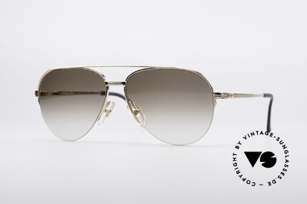 Christian Dior 2792 90er Pilotenbrille, edle Christian Dior Sonnenbrille im "Aviator-Design", Passend für Herren und Damen