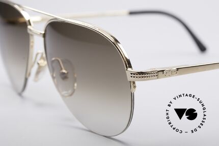 Christian Dior 2792 90er Pilotenbrille, zudem halb rahmenlos (sehr leicht & komfortabel), Passend für Herren und Damen