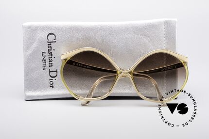 Christian Dior 2085 70er Sonnenbrille, Sonnengläser in braun-Verlauf; 100% UV Protect., Passend für Damen
