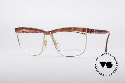 Christian Dior 2552 90er Vintage Brille, außergewöhnliche Dior Brillenfassung von 1990, Passend für Damen