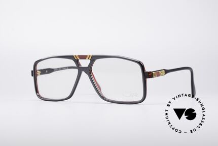 Cazal 637 80er Hip Hop Vintage Brille, ausdrucksstarke Cazal vintage Designerbrille, Passend für Herren