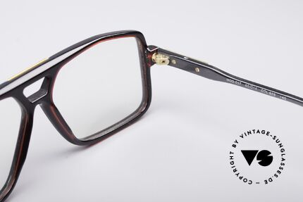 Cazal 637 80er Hip Hop Vintage Brille, Demogläser können beliebig ersetzt werden!, Passend für Herren