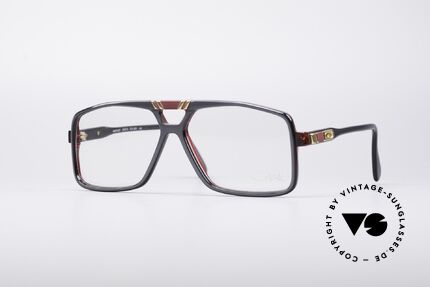 Cazal 637 1980er HipHop Brille, ausdrucksstarke Cazal vintage Designerbrille, Passend für Herren