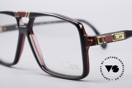 Cazal 637 1980er HipHop Brille, Gr. 58/13, ungetragen (wie alle unsere Cazals), Passend für Herren