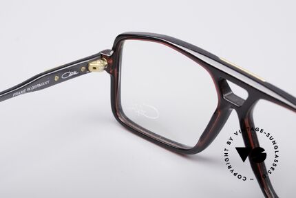 Cazal 637 1980er HipHop Brille, Demogläser können beliebig ersetzt werden!, Passend für Herren