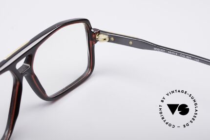 Cazal 637 1980er HipHop Brille, Größe: medium, Passend für Herren